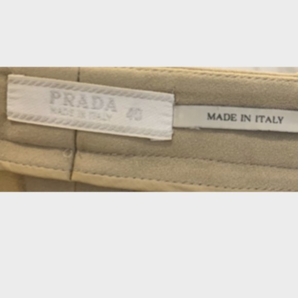 PRADA Women's Khaki Pants - Picture 3 of 4